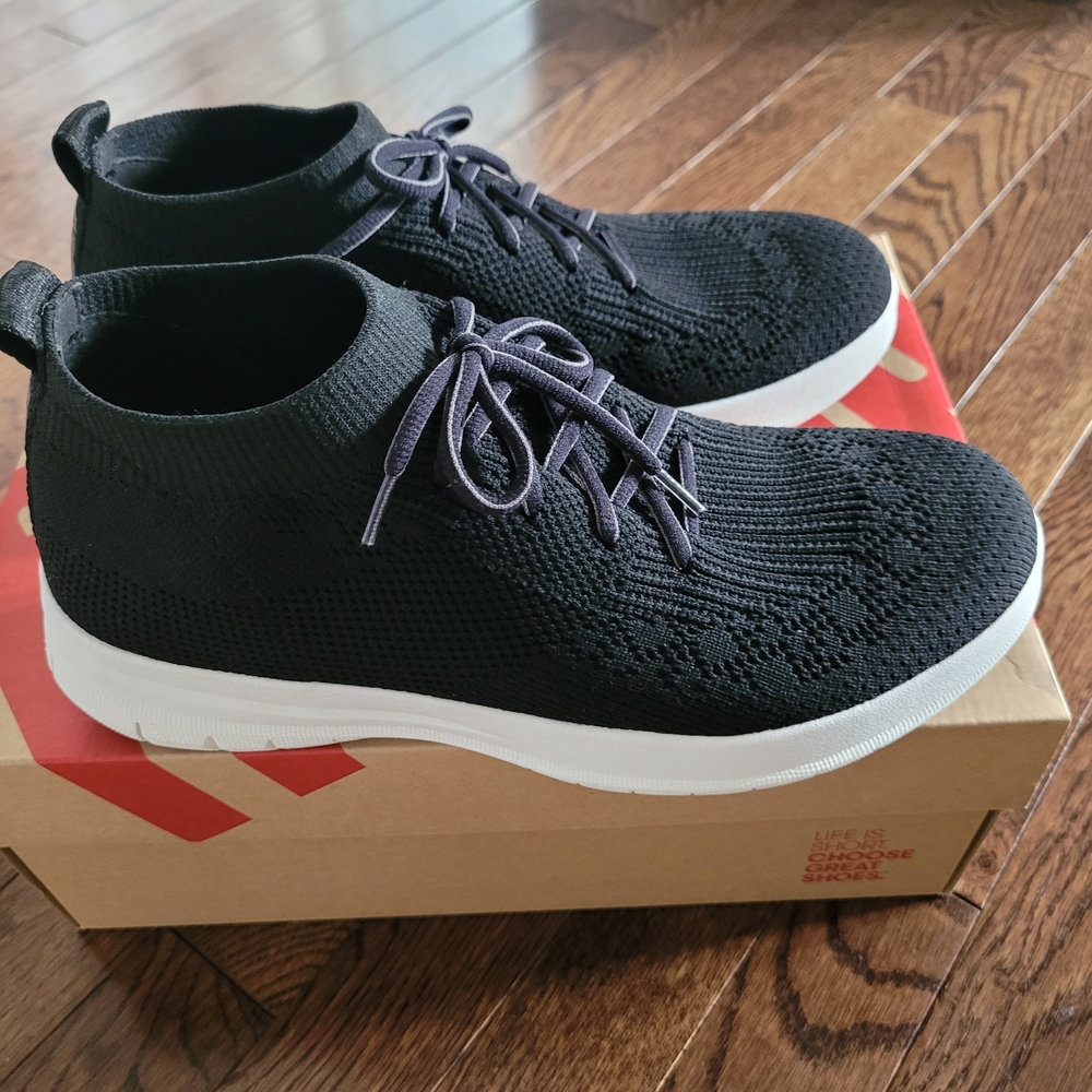 FitFlop UBERKNIT SLIP-ON HIGH TOP SNEAKER